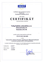 Certifikt ISO 9001